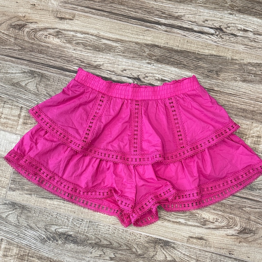 Francesca’s pink shorts